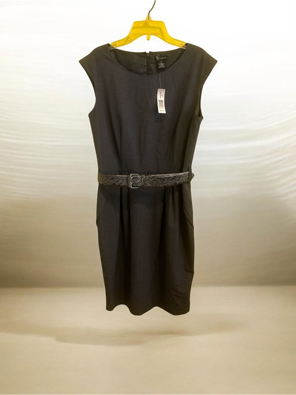 New Directions Sleeveless Midi Sheath Dress